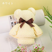 ハンドタオル タオルベア 35×75cm 単品 クマ くま プレゼント ギフト お祝い 贈り物 景品 ふわふわ 柔らかい かわいい おしゃれ