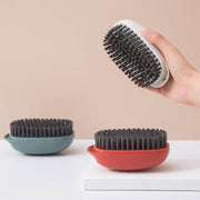洗濯ブラシ シューズブラシ 靴ブラシ 手持ち コンパクト 小さめ 小型 洋服洗い 衣類洗い 汚れ落とし 部分洗い 洗濯用品 シンプル