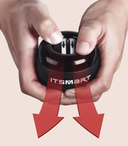 リストトレーニングボール 筋トレ 手首 握力 前腕 トレーニング 器具 オートスタート リストトレーナー ジャイロスコピック エクササイズ ツール ローラー 二の腕 ゴルフ 野球 テニス 手軽 筋力アップ 筋肉 鍛える スポーツ 運動