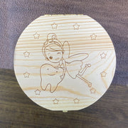 乳歯ケース 赤ちゃん ベビー用品 乳歯入れ トゥースボックス 木製 記念品 乳歯ボックス トゥースケース 妖精 ティースケース メモリアル 乳歯保存
