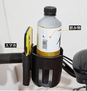 自転車用ボトルゲージ スマホホルダー 一体型 ドリンクホルダー 水筒ホルダー 360度回転 飲料水 ペットボトル 缶ジュース スマホ サイクリング 自転車用品