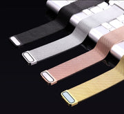 ベルト バンド 付け替え 交換用 腕時計 スマートウォッチ 16 18 20 22mm ステンレス ミラネーゼ メッシュ スリム