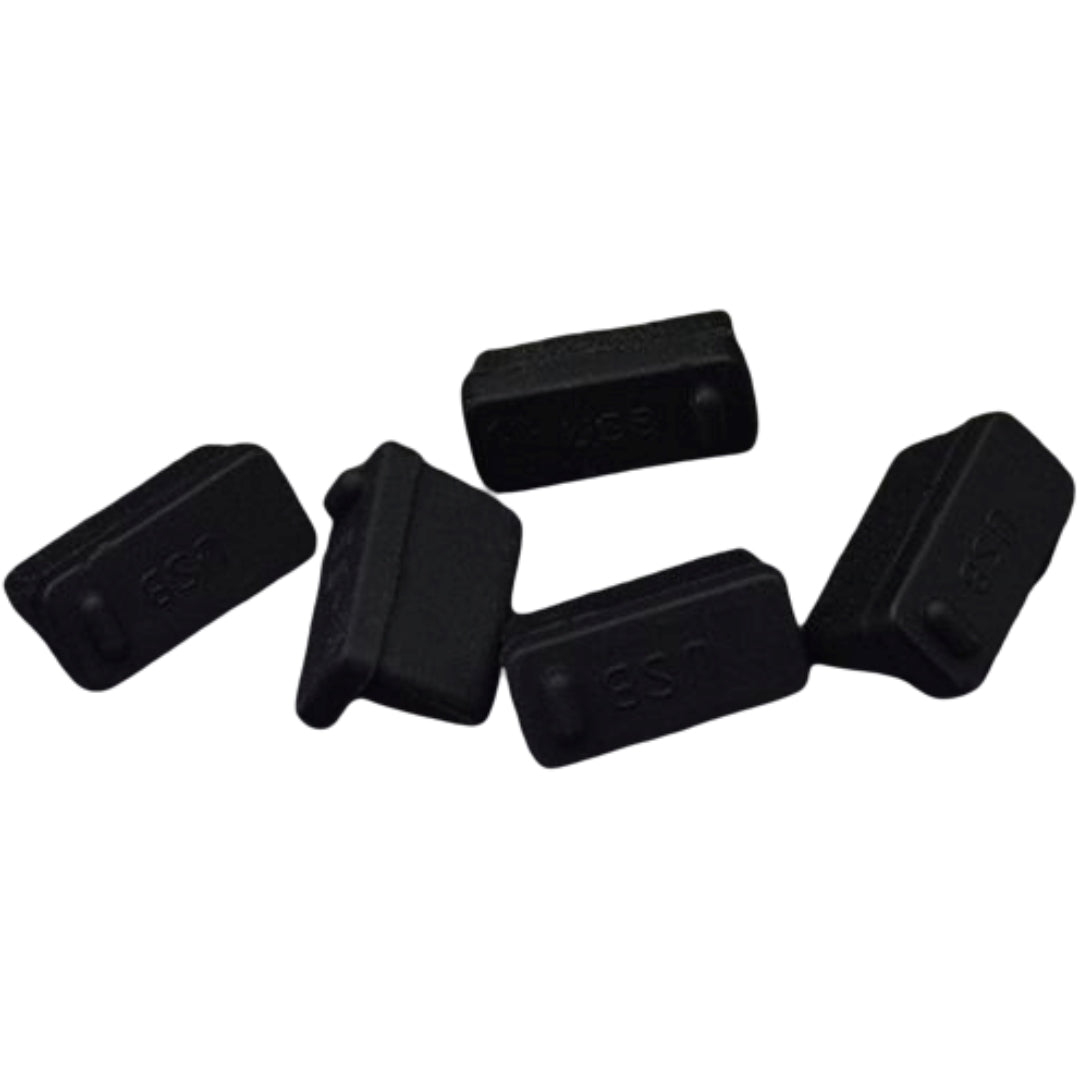USBポート保護キャップ USBコネクター保護キャップ 10個セット USBグッズ シリコン パソコン PC  USB3.0 USB2.0 保護カバー ホコリ 汚れ 防止 便利 簡単 カラバリ豊富 黒 白 透明