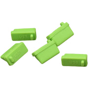 USBポート保護キャップ USBコネクター保護キャップ 10個セット USBグッズ シリコン パソコン PC  USB3.0 USB2.0 保護カバー ホコリ 汚れ 防止 便利 簡単 カラバリ豊富 黒 白 透明