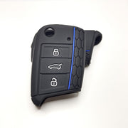 キーカバー キーケース キーホルダー スマートキーケース スマートキーカバー Volkswagen フォルクスワーゲン 専用 鍵入れ シリコン ソフト 耐久性 軽量 シンプル おしゃれ かっこいい スタイリッシュ ギフト プレゼント 贈り物