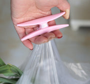袋用グリップ 単品 ハンドル 持ち手 バック用アクセサリー 買い物袋 手提げ袋 負担軽減 指 重さ分散 ショッピング 持ち歩き