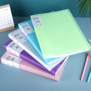 ファイルブック ファイルケース ドキュメントファイル A4 20ページ 30ページ 書類ケース プリント整理 持ち運び クリアポケット 収納 日用品雑貨