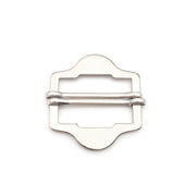 バックル 裁縫材料 手芸 ハンドメイド DIY 六角形 金属製 メタル ベルト送り 送りカン ショルダーバッグ リュックサック かばん おしゃれ シルバー ブラック
