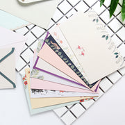 レターセット 手紙セット ３セット 大人 おしゃれ シンプル かわいい 可愛い 夏 花 フラミンゴ 狐 キツネ 封筒