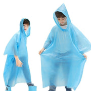 子供用 レインポンチョ レインコート キッズ ジュニア レインウエア 雨合羽 プルオーバー マント型 男の子 女の子 雨具 フード付 ブルー ローズ オレンジ