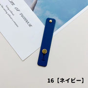 スマホベルト スマホバンド スマホホルダー スライド式 女性 男性 メンズ レディース 男女兼用 スマホアクセサリー 落下防止 スタンド機能 軽量 シンプル 薄型 カラバリ豊富 おしゃれ スマートフォン スマートホン アイフォン 便利 簡単 iPhone Android