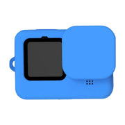 GoPro用シリコンカバー レンズカバー ハンドストラップ 3点セット Hero13 Hero12 Hero 11 hero10 hero9 Black ソフトケース 防水 防塵 傷防止 汚れ防止