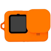 GoPro用シリコンカバー レンズカバー ハンドストラップ 3点セット Hero13 Hero12 Hero 11 hero10 hero9 Black ソフトケース 防水 防塵 傷防止 汚れ防止