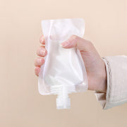 トラベルボトル 詰め替えボトル 同サイズ4個セット 容器 キャップ付き 30ml 50ml 100ml シャンプー リンス 化粧水 乳液 クレンジング ボディーソープ 小分け 詰め替え 収納 持ち運び 旅行 出張 お泊り トラベル お出かけ 透明 クリア シンプル 便利