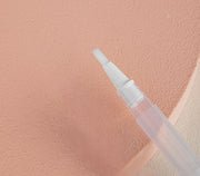 ツイストペン レディース ネイルオイル リキッドファンデーション コンシーラー 5ml 筆 透明 中身が見える 詰め替え容器 持ち運び 漏れない