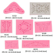 シリコンモールド ハンドメイド 手芸用品 彫刻 羽 蝶々 DIY 手作り アロマワックスバー 石鹸 キャンドル 樹脂 粘土 レジン おしゃれ