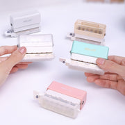 穴あけパンチ 6穴 多穴 パンチ ホールパンチ 文具 文房具 持ち運び ポータブル A4 B5 A5 30穴 26穴 20穴 ペーパー プリント 紙 便利アイテム