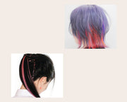 ハイライトキャップ メッシュキャップ シリコンキャップ かぎ針付き シンプル ヘアカラー カラーリング ハイライト メッシュ 髪染め 部分毛染め 白 青 ピンク 単色