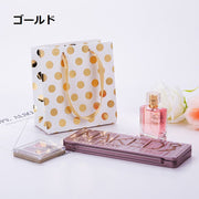 紙袋 5枚セット 手提げ袋 ギフト用袋 ドット ペーパーバッグ かわいい 誕生日 記念日 母の日 父の日 パーティー プレゼント ギフト