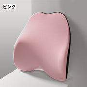 車用クッション シートクッション 腰用 単品 ランバーサポート 背もたれ 背あて 腰当て 腰枕 腰サポート 負担軽減 長時間走行 運転 ドライブ ドライバーグッズ 旅行 長距離