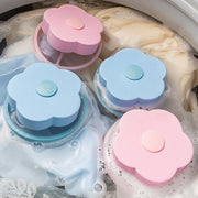 洗濯用ゴミ取りネット 3個セット 洗濯ネット 洗濯用品 ゴミ取り くず取り ゴミくず 髪の毛 フィルター 糸くず フラワー お花 かわいい ランドリー