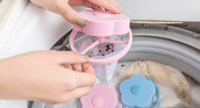 洗濯用ゴミ取りネット 3個セット 洗濯ネット 洗濯用品 ゴミ取り くず取り ゴミくず 髪の毛 フィルター 糸くず フラワー お花 かわいい ランドリー