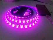 植物育成ライト LEDテープライト プラントライト 1m 2m USB 防水 ガーデニング 日照不足解消 光 室内栽培 観葉植物