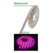 植物育成ライト LEDテープライト プラントライト 1m 2m USB 防水 ガーデニング 日照不足解消 光 室内栽培 観葉植物