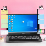 メモボード 付箋ボード モニター 横 モニターボード メモリ 定規 パソコン PC 画面横 付箋 左側 右側 ウサギ クマ かわいい おしゃれ 便利 ディスプレイ