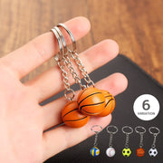 キーホルダー キーリング サッカーボール バスケット 野球 バレー ボールデザイン ball スポーツ 部活 イベント 景品 プレゼント 贈り物 ビンゴ パーティー チーム チャーム