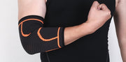 肘用サポーター 単品 1枚 肘サポーター 片ひじ用 片腕用 メンズ 男性用 運動 スポーツ 日常 デイリー トレーニング レディース 女性用 男女兼用