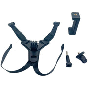 ヘルメットマウント 顎マウント GoPro スマホ アクションカメラ用アクセサリー カメラ固定 POV撮影 バイク フルフェイス