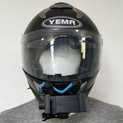 ヘルメットマウント 顎マウント GoPro スマホ アクションカメラ用アクセサリー カメラ固定 POV撮影 バイク フルフェイス