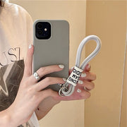 iPhoneケース スマホケース スマホカバー ストラップ付 耐衝撃 落下防止 TPU ソフト 背面保護 傷防止 シンプル 無地 ロゴ 軽量 マット くすみカラー つや消し おしゃれ 13 12 11 ProMax Pro mini XSMax XR X 8 7 plus アイフォンケース スマートフォンケース ギフト 大人 子供 レディース 女性 女の子 メンズ 男性 男の子