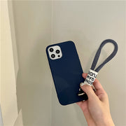 iPhoneケース スマホケース スマホカバー ストラップ付 耐衝撃 落下防止 TPU ソフト 背面保護 傷防止 シンプル 無地 ロゴ 軽量 マット くすみカラー つや消し おしゃれ 13 12 11 ProMax Pro mini XSMax XR X 8 7 plus アイフォンケース スマートフォンケース ギフト 大人 子供 レディース 女性 女の子 メンズ 男性 男の子