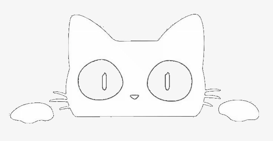 カーステッカー 車 バイク ボディステッカー 猫 キャット ホワイト バリエーション画像