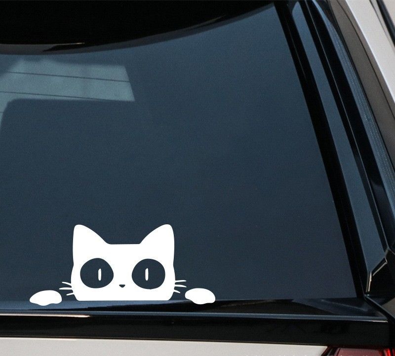 カーステッカー 車 バイク ボディステッカー 猫 キャット 商品画像4