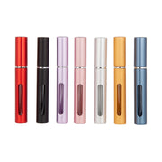 アトマイザー 香水 詰め替えボトル 5ml スプレー 小窓付き ミニボトル かわいい 便利 持ち運び 携帯 コンパクト パフューム コロン オードトワレ 中が見える 旅行 お出かけ