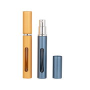 アトマイザー 香水 詰め替えボトル 5ml スプレー 小窓付き ミニボトル かわいい 便利 持ち運び 携帯 コンパクト パフューム コロン オードトワレ 中が見える 旅行 お出かけ