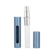 アトマイザー 香水 詰め替えボトル 5ml スプレー 小窓付き ミニボトル かわいい 便利 持ち運び 携帯 コンパクト パフューム コロン オードトワレ 中が見える 旅行 お出かけ