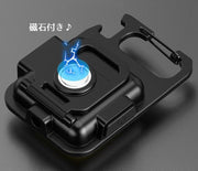 ポータブルライトCOBライト 投光器 LED 作業灯 マグネット USB充電式 typeC タイプC カラビナ 栓抜き 明るさ調節 小型 軽量 防災 登山 アウトドア キャンプ 釣り フィッシング 地震 停電