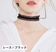 チョーカー ブレスレット おしゃれ かわいい フラワー 花 レース ビーズ 女性 レディース アクセサリー ファッション小物 シンプル 上品 キュート