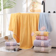 フェイスタオル ハンドタオル バス用品 吸水性 柔らかい フラミンゴ シンプル 洗面 洗顔 手拭き お風呂 日用品 生活雑貨 お洒落 可愛い
