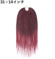 部分ウィッグ ドレッドヘア ブレイズ 三つ編み 編み込み レディース 女性 付け毛 グラデーション イメチェン ヘアアレンジ かつら 派手 華やか 可愛い おしゃれ ダンス イベント 個性的 ファッション雑貨