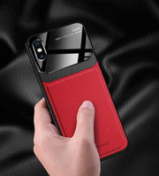 iPhoneケース iPhoneカバー スマホケース 軽量 薄型 スリム 耐衝撃 背面保護 レザー調 ロゴ ビジネス おしゃれ iPhone14 14ProMax Plus 13 12mini