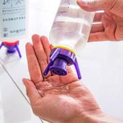 ボトルキャップ 3サイズセット バス用品 洗面所用品 逆さま 漏れ防止 シャンプー 化粧水 洗剤 浴室 バスルーム キッチン 便利