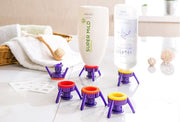 ボトルキャップ 3サイズセット バス用品 洗面所用品 逆さま 漏れ防止 シャンプー 化粧水 洗剤 浴室 バスルーム キッチン 便利