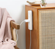 電源タップホルダー 壁掛け スライド式 工具不要 穴あけ不要 収納 固定 OAタップ プラグ パソコン周辺機器