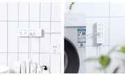 電源タップホルダー 壁掛け スライド式 工具不要 穴あけ不要 収納 固定 OAタップ プラグ パソコン周辺機器