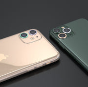 iPhone カメラレンズカバー カメラカバー 保護フィルム 1枚 ガラス リング型 耐衝撃 割れ キズ防止 露出オーバー防止